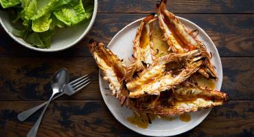 Sashimi and oyster station